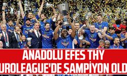 Anadolu Efes THY EuroLeague'de Şampiyon Oldu
