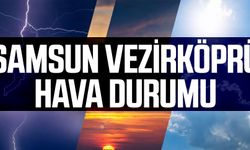 Samsun Vezirköprü Hava Durumu 28 Mayıs Cumartesi