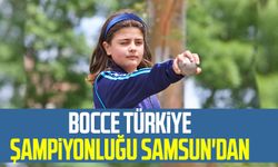 Bocce Türkiye şampiyonluğu Samsun'dan