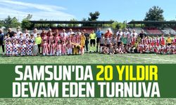 Samsun'da 20 yıldır devam eden turnuva 