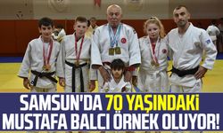Samsun'da 70 yaşındaki Mustafa Balcı örnek oluyor!