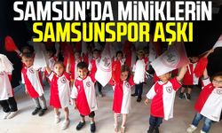 Samsunspor love of the little ones in Samsun