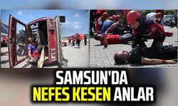 Samsun'da nefes kesen anlar