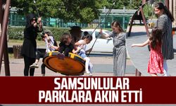 Samsunlular Parklara Akın Etti