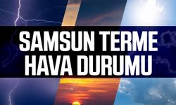 Samsun Terme Hava Durumu 9 Haziran Perşembe