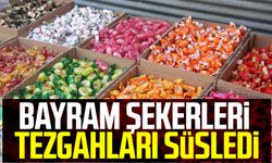 Samsun'da gelenek devam ediyor! Bayram şekerleri tezgahları süsledi