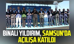 AK Parti Genel Başkanvekili Binali Yıldırım, Samsun'da su arıtma tesisi açılışına katıldı