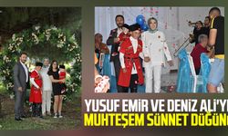 Yusuf Emir ve Deniz Ali'ye muhteşem sünnet düğünü