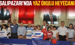 Salıpazarı'nda yaz okulu heyecanı