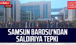 Samsun Barosu'ndan öldürülen avukat için basın açıklaması!