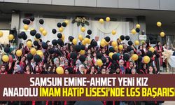 Samsun Emine-Ahmet Yeni Kız Anadolu İmam Hatip Lisesi'nde LGS başarısı