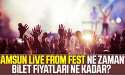 Samsun Live From Fest ne zaman? Bilet fiyatları ne kadar? 