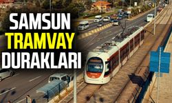 Samsun tramvay durakları