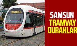 Samsun tramvay durakları