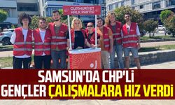 Samsun'da CHP'li gençler çalışmalara hız verdi