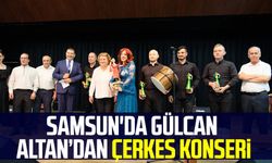 Samsun'da Gülcan Altan’dan Çerkes konseri