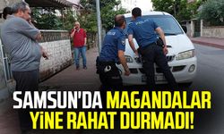 Samsun'da magandalar yine rahat durmadı! Çatıyı deldi, yatak odasına girdi!