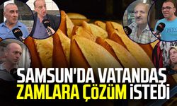 Samsun'da vatandaş zamlara çözüm istedi