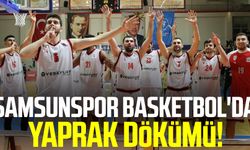 Samsunspor Basketbol'da yaprak dökümü!
