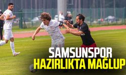Samsunspor hazırlıkta 1-0 mağlup 