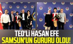 TED'li Hasan Efe Samsun'un gururu oldu! LGS'de tam puan aldı