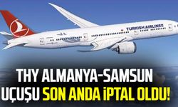 THY Almanya-Samsun uçuşu son anda iptal oldu! Yolcular mağdur oldu