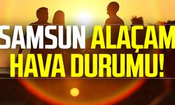 Samsun Alaçam hava durumu 3 Ağustos Çarşamba 