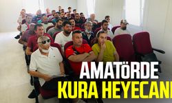 Samsun'da amatörde kura heyecanı 