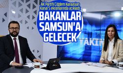 AK Parti'li Çiğdem Karaaslan Kanal S ekranlarında açıkladı: Bakanlar Samsun'a gelecek