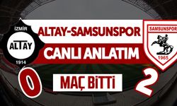 Altay - Samsunspor maçı canlı anlatımı