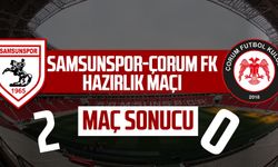 Samsunspor - Çorum FK Maç Skoru 2 - 0