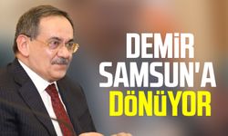 Büyükşehir Belediyesi Başkanı Mustafa Demir Samsun'a dönüyor