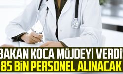 Sağlık Bakanlığı 85 bin personel alacak! Sağlık Bakanlığı 85 bin atama başvurusu ne zaman, şartları neler?