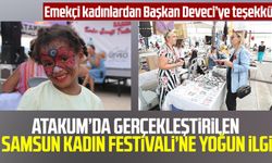 Atakum’da gerçekleştirilen Samsun Kadın Festivali’ne yoğun ilgi 