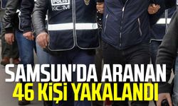 Samsun haber: Samsun'da aranan 46 kişi yakalandı