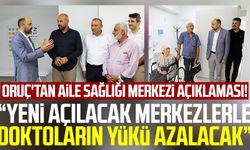 Samsun İl Sağlık Müdürü Dr. Muhammet Ali Oruç'tan aile sağlığı merkezi açıklaması!