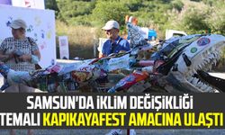 Samsun'da iklim değişikliği temalı Kapıkayafest amacına ulaştı