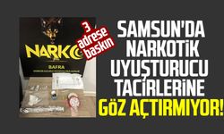 Samsun haber | Samsun'da narkotik uyuşturucu tacirlerine göz açtırmıyor!