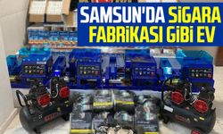 Samsun haber | Samsun'da sigara fabrikası gibi ev