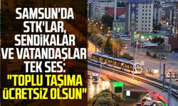 Samsun'da STK'lar, sendikalar ve vatandaşlar tek ses: "TEKNOFEST'te toplu taşıma ücretsiz olsun"