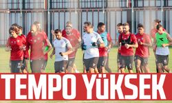 Samsunspor'da tempo yüksek 