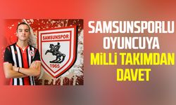 Samsunsporlu oyuncuya milli takımdan davet