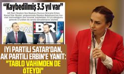 İYİ Partili Burcu Işıtan Satar'dan, AK Partili Dursun Mücahit Erbin'e yanıt: "Tablo vahimden de öteydi"
