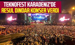 TEKNOFEST KARADENİZ'de Resul Dindar konser verdi