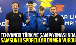 Tekvando Türkiye Şampiyonası'nda Samsunlu sporcular damga vurdu
