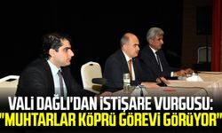 Samsun Valisi Doç. Dr. Zülkif Dağlı'dan istişare vurgusu:"Muhtarlar köprü görevi görüyor"