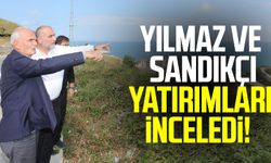 AK Partili Yusuf Ziya Yılmaz ve İbrahim Sandıkçı Samsun'da yatırımları inceledi!