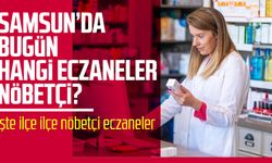 Samsun Nöbetçi Eczaneler 8 Eylül Perşembe