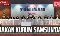 Çevre, Şehir ve İklim Değişikliği Bakanı Murat Kurum Samsun'da
