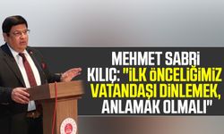 Samsun Cumhuriyet Başsavcısı Mehmet Sabri Kılıç: "İlk önceliğimiz vatandaşı dinlemek, anlamak olmalı"